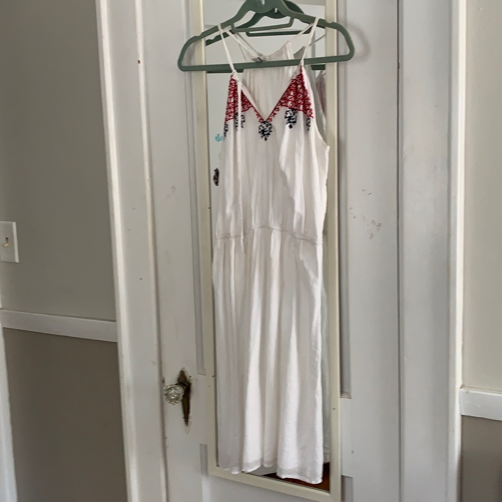 White cotton Old Navy dress